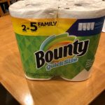 Bounty Quick-Size Paper Towels, White, 16 Family Rolls = 40 Regular Rolls (Packaging May Vary)