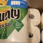 Bounty Quick-Size Paper Towels, White, 16 Family Rolls = 40 Regular Rolls (Packaging May Vary)