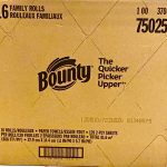 Bounty Quick-Size Paper Towels, White, 16 Family Rolls = 40 Regular Rolls (Packaging May Vary)